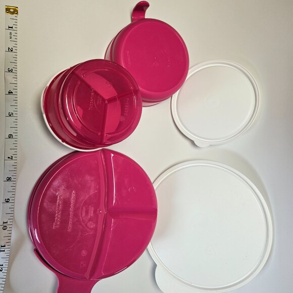 Tupperware Tupperkids 3 piece Feeding set - Pink - Picture 2 of 2